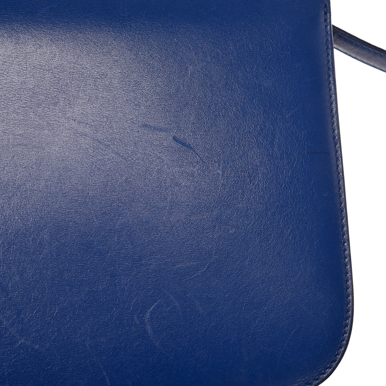 Celine Box Calfskin Medium Classic Box Flap Bag Indigo 15 of 16