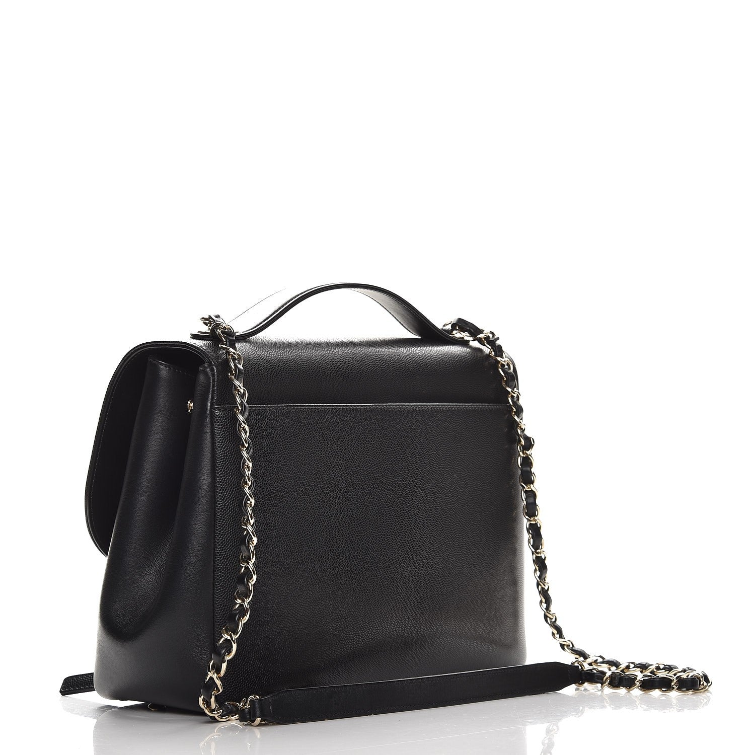 Chanel Caviar Quilted Large Business Affinity Flap Black 3 of 7