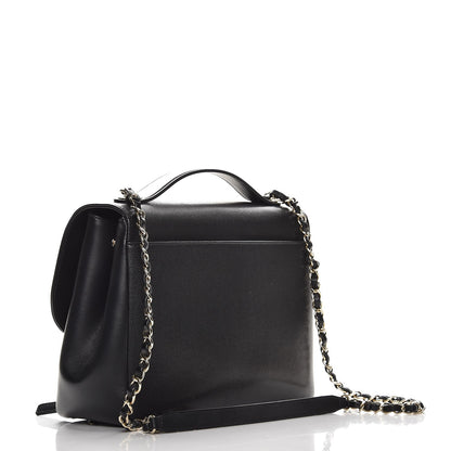 Chanel Caviar Quilted Large Business Affinity Flap Black 3 of 7