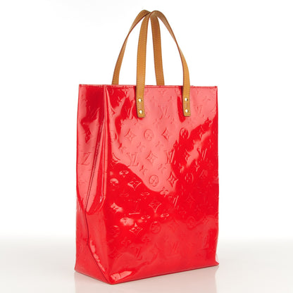 Louis Vuitton Vernis Reade MM Rouge 3 of 16