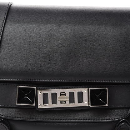 Proenza Schouler Smooth Calfskin PS11 Classic Shoulder Bag Black 11 of 11