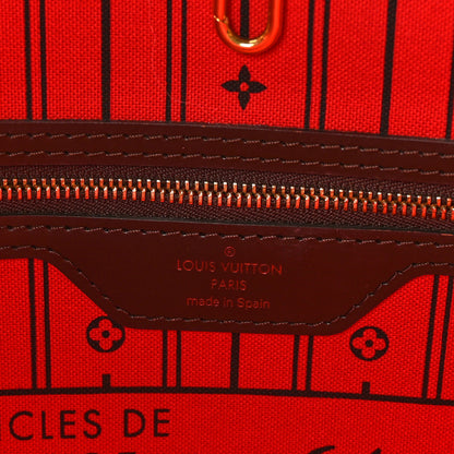 Louis Vuitton Damier Ebene Neverfull MM 6 of 9