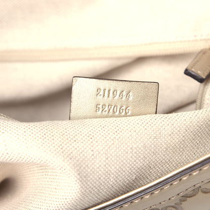 Gucci Guccissima Medium Sukey Tote Champagne 6 of 9