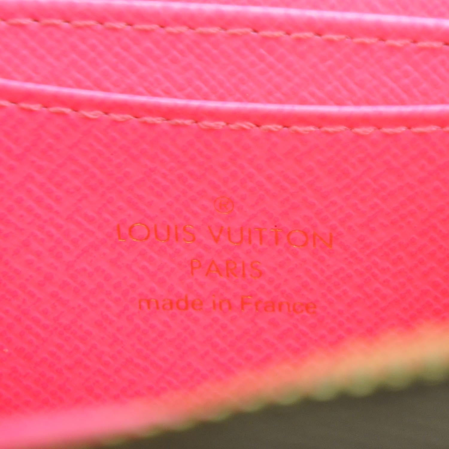 Louis Vuitton Monogram Graffiti Zippy Coin Purse Fuchsia 7 of 8