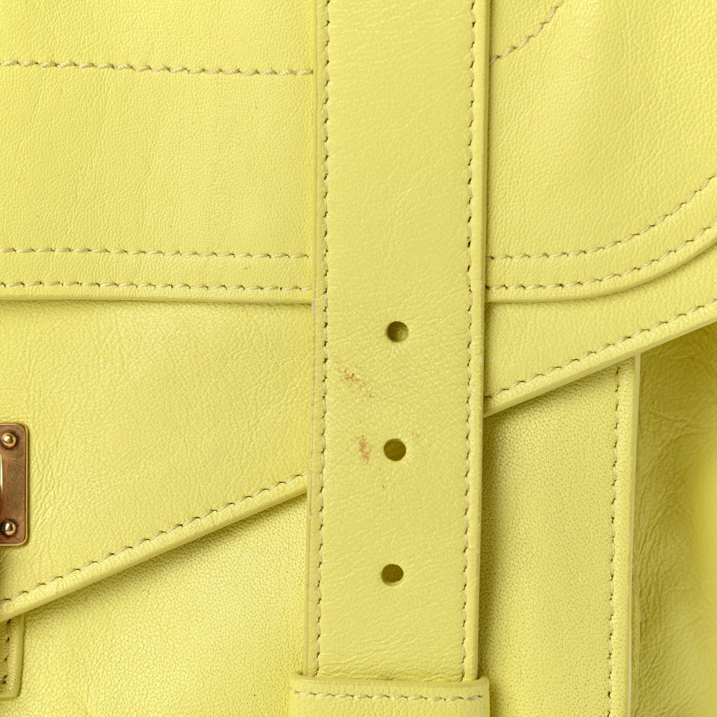 Lambskin Medium PS1 Citron