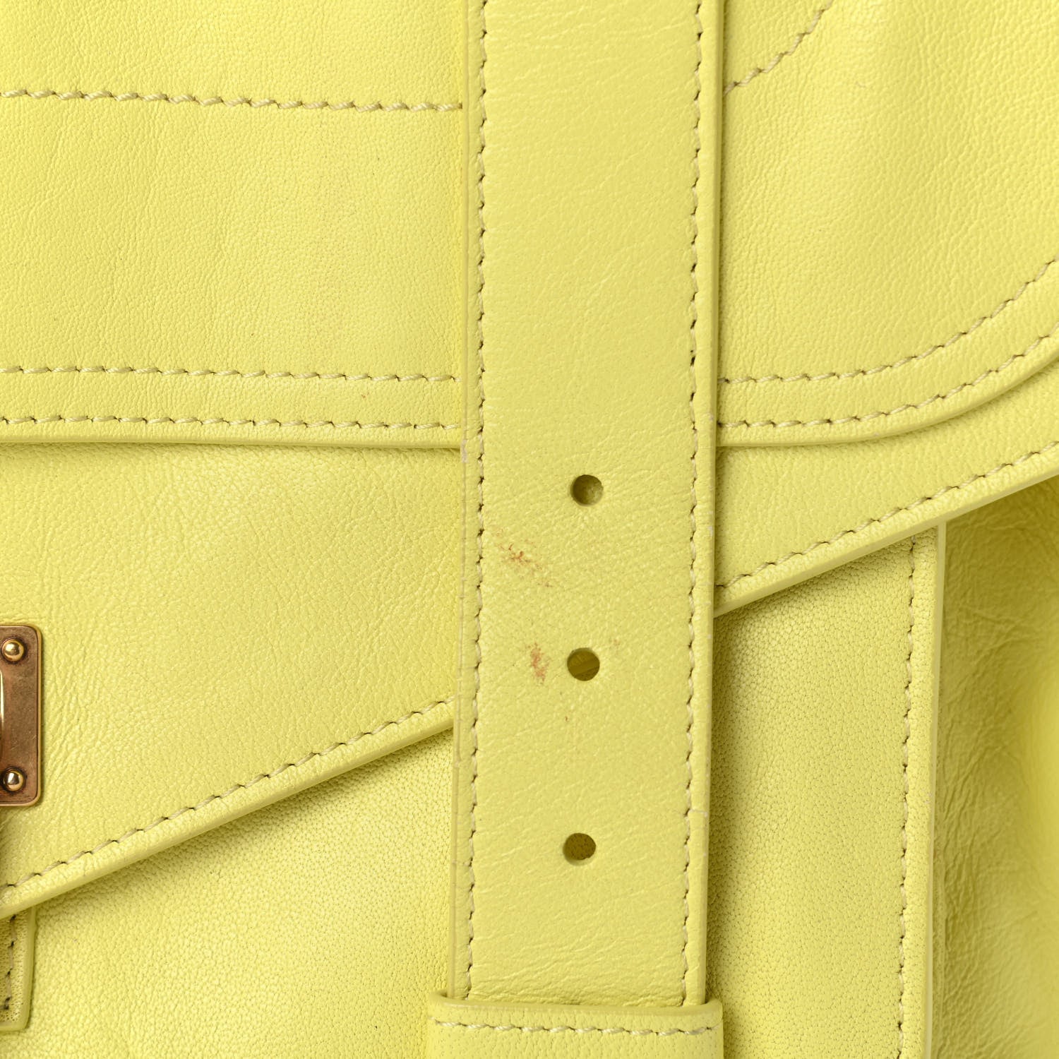 Proenza Schouler Lambskin Medium PS1 Citron 10 of 10