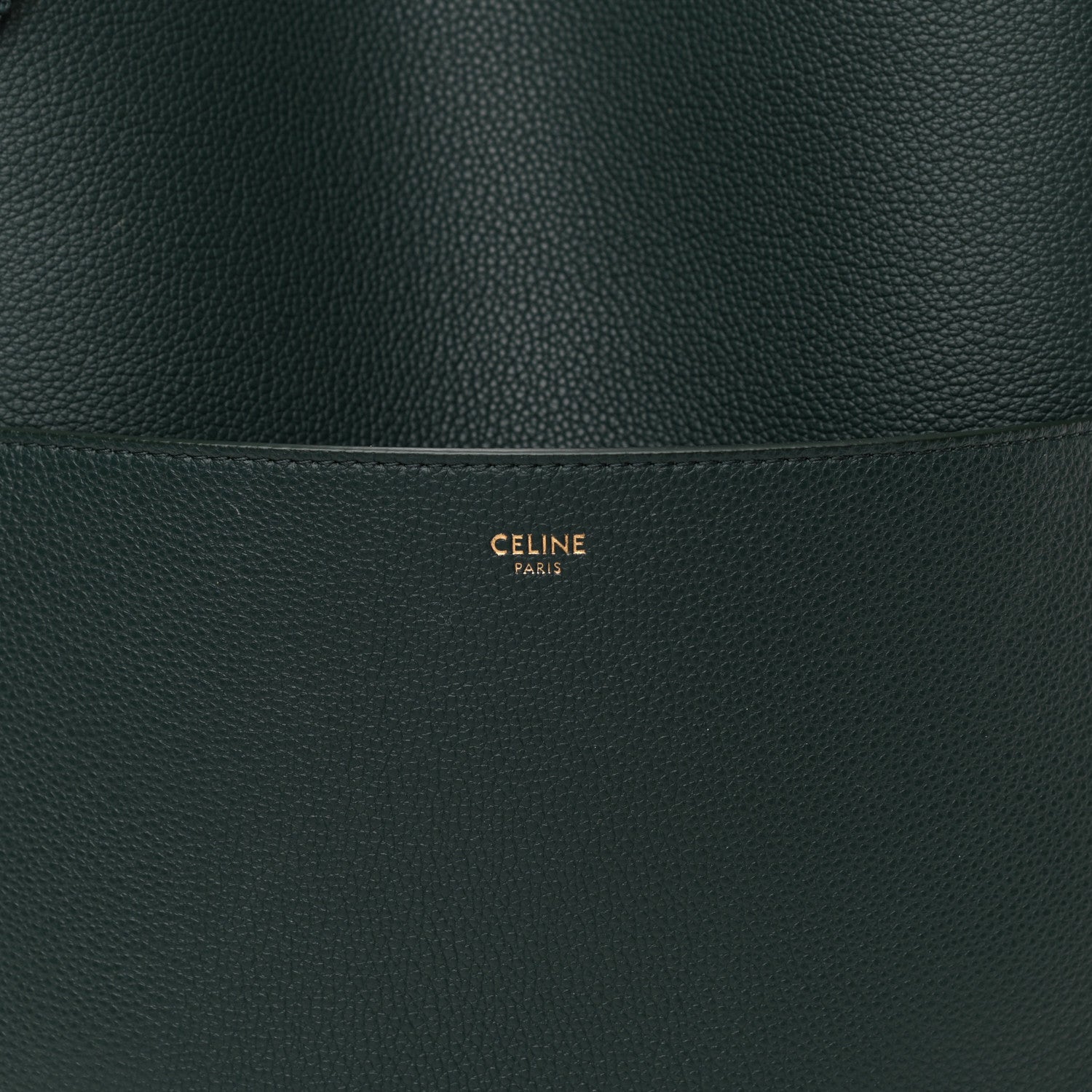 Celine Soft Grained Calfskin Sangle Bucket Bag Amazone 6 of 10