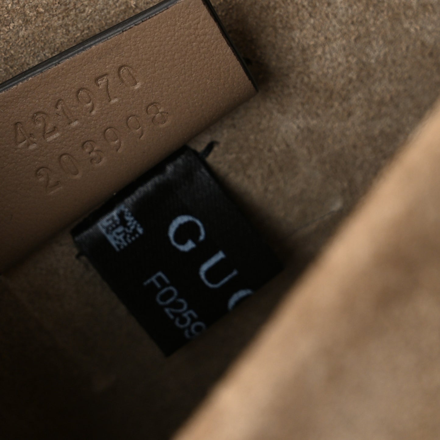 GG Supreme Monogram Mini Dionysus Shoulder Bag Taupe