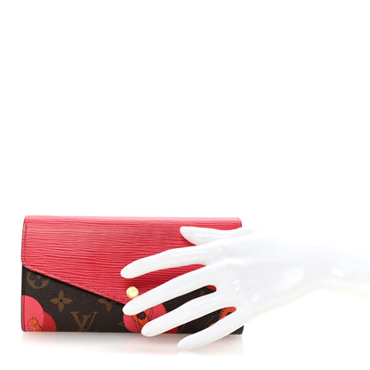 Louis Vuitton Epi Monogram Ramages Sarah Wallet 2 of 7