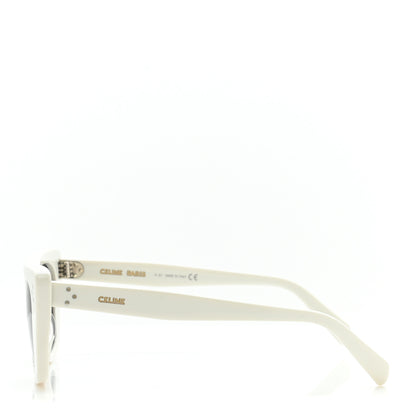 Celine Acetate Cat Eye Sunglasses CL40187I White 3 of 7