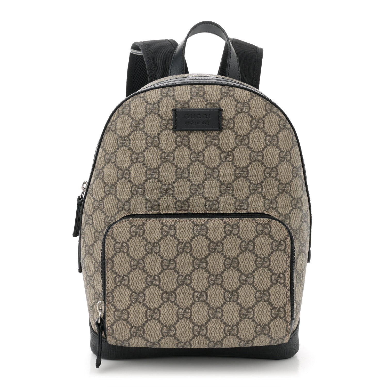 Gucci GG Supreme Monogram Small Eden Day Backpack Black 1 of 10