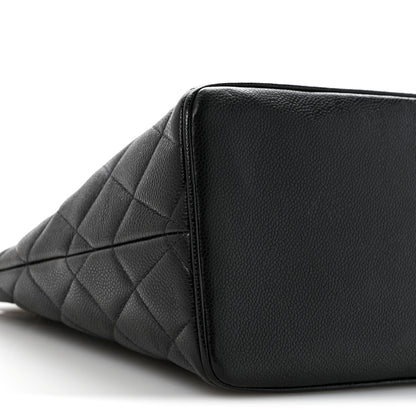 Chanel Caviar Quilted Medallion Tote Black 9 of 13