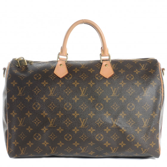 Louis Vuitton Monogram Speedy Bandouliere 40 1 of 8