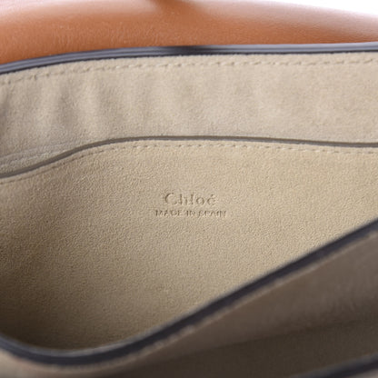 Chloe Suede Calfskin Small Faye Shoulder Bag Tobacco 6 of 9
