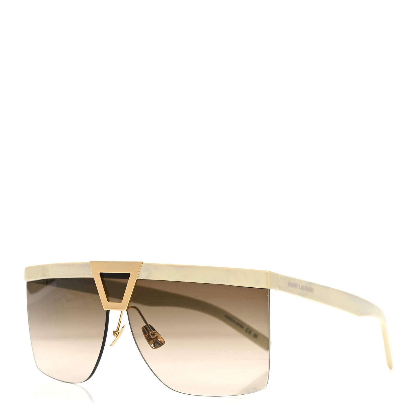 SL 537 Mask Sunglasses White