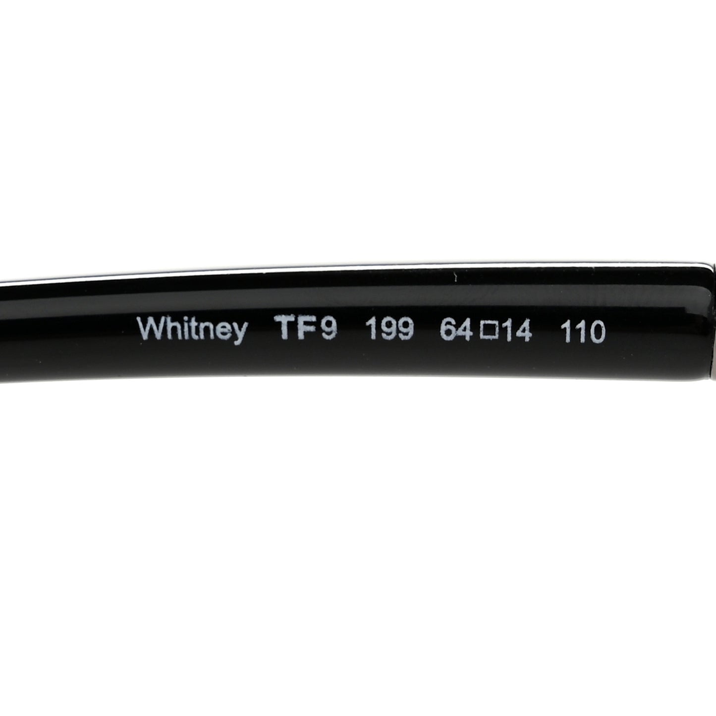 Acetate Whitney Crossover Sunglasses TF9 Black