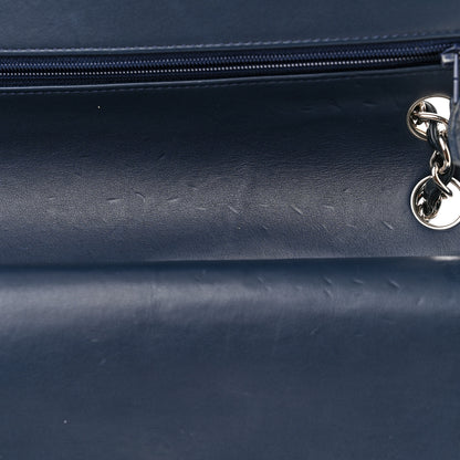 Chanel Patent Quilted Medium Double Flap Navy 11 of 14