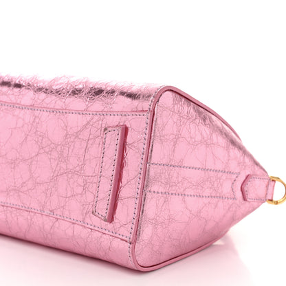 Givenchy Laminated Lambskin Mini Antigona Silk Pink 10 of 11