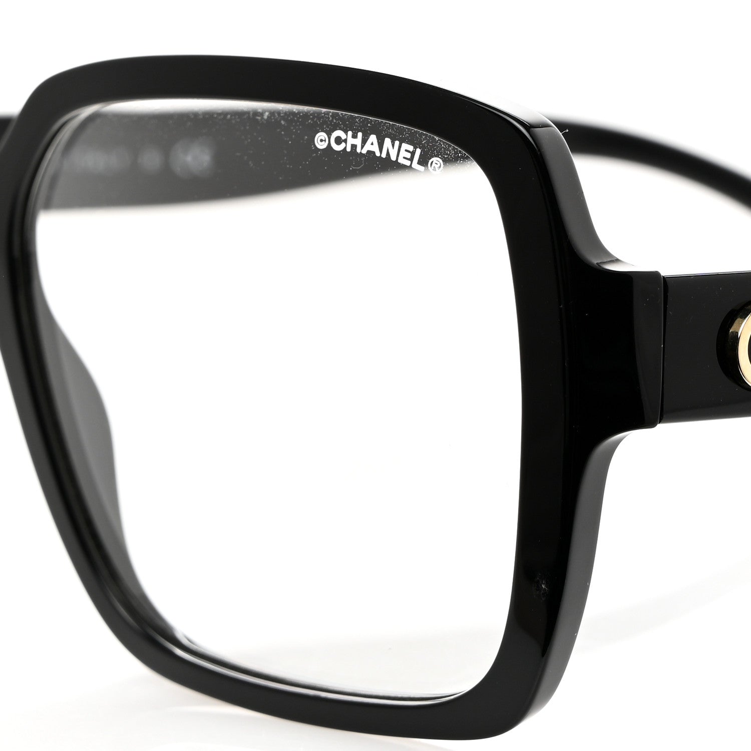 Chanel Acetate Square Sunglasses 5408 Black 7 of 8