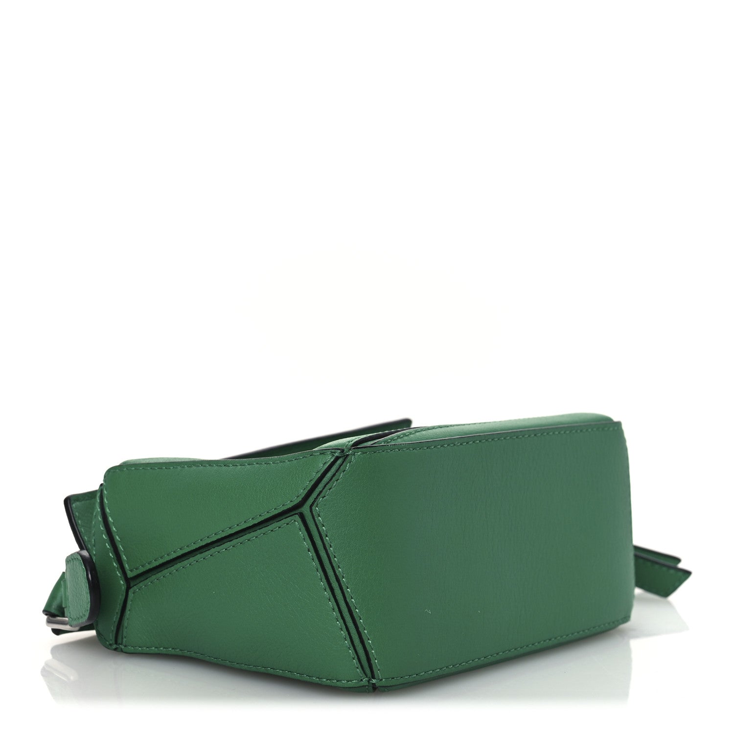 Loewe Calfskin Mini Puzzle Bag Jungle Green 4 of 13