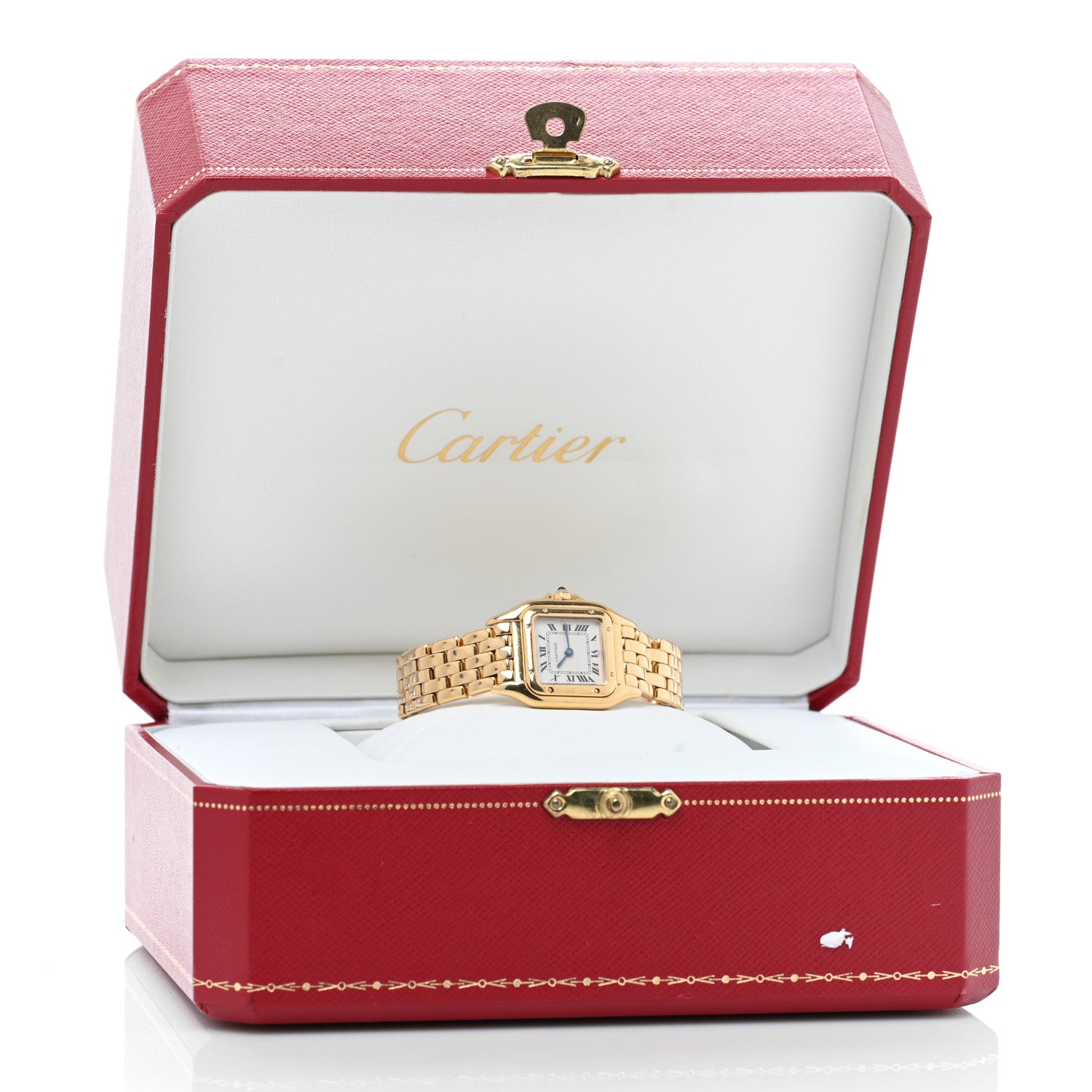 Cartier 18K Yellow Gold 22mm Panthere Quartz Watch 5 of 5