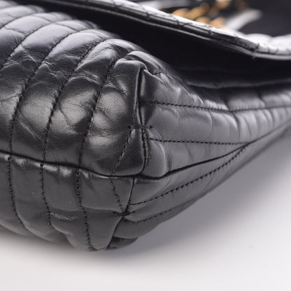 Lanvin Lambskin Quilted Medium Happy Shoulder Bag Black 9 of 9