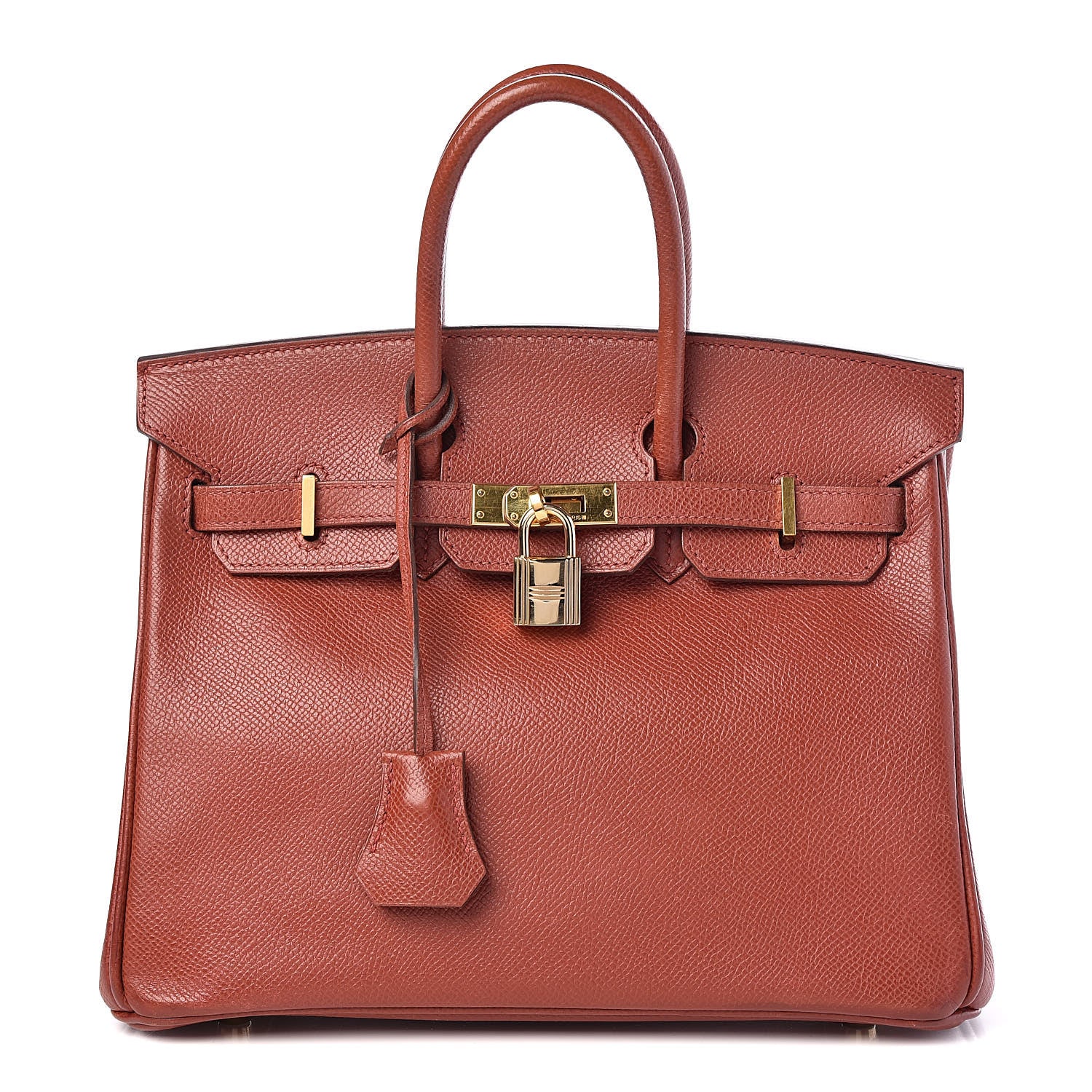 Hermes Epsom Birkin 25 Sienne 1 of 17