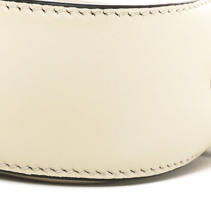 Gucci Calfskin Mini Moon Side Shoulder Bag Ivory 10 of 10