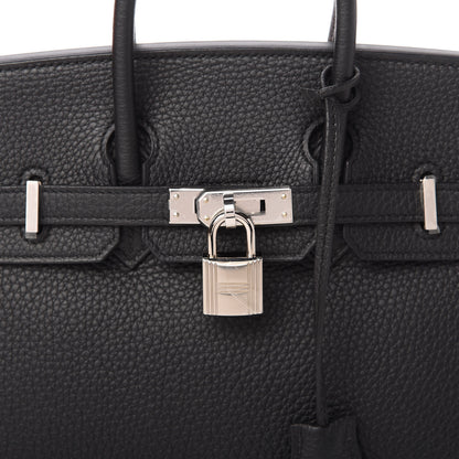 Hermes Togo Birkin 25 Black 10 of 11