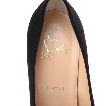 Christian Louboutin Veau Velours Alminette 100 Pumps 38.5 Black 7 of 9