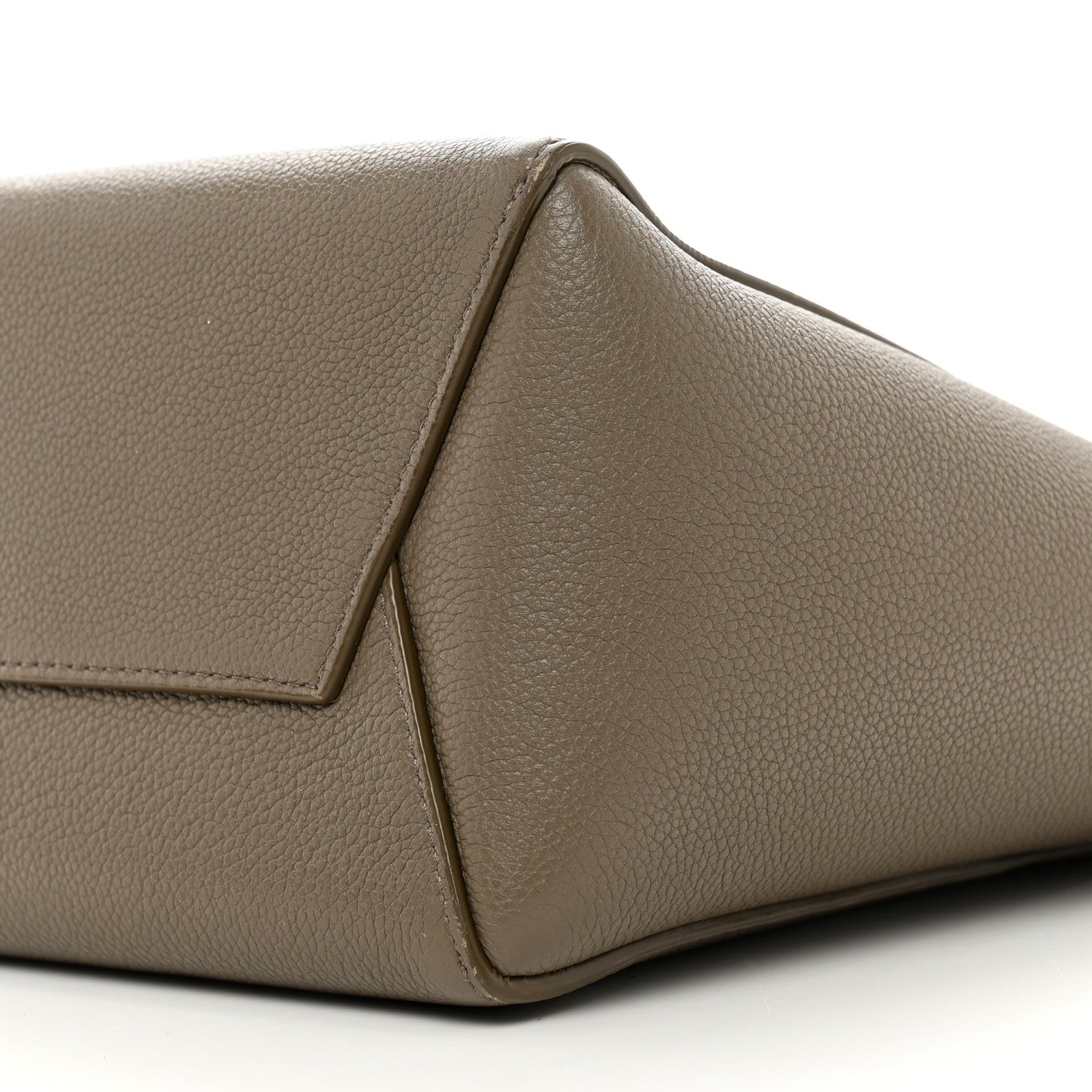 Celine Soft Grained Calfskin Small Sangle Bucket Bag Taupe 8 of 10