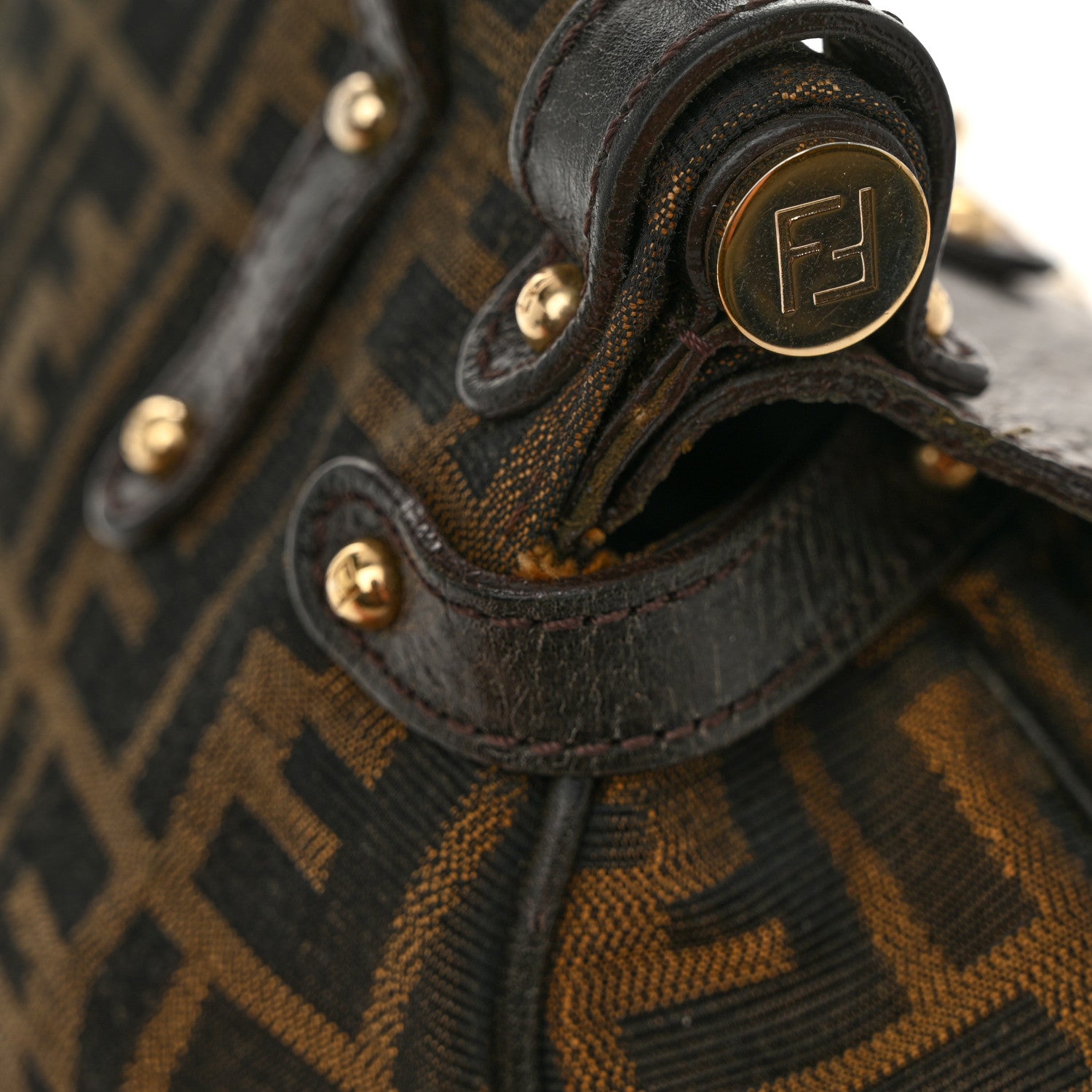Fendi Zucca Medium Magic Bag Tobacco 12 of 13
