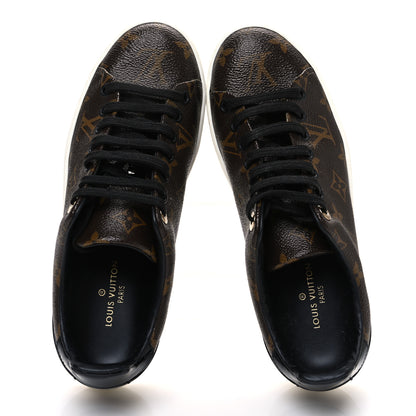 Louis Vuitton Patent Monogram Frontrow Sneakers 37 2 of 14