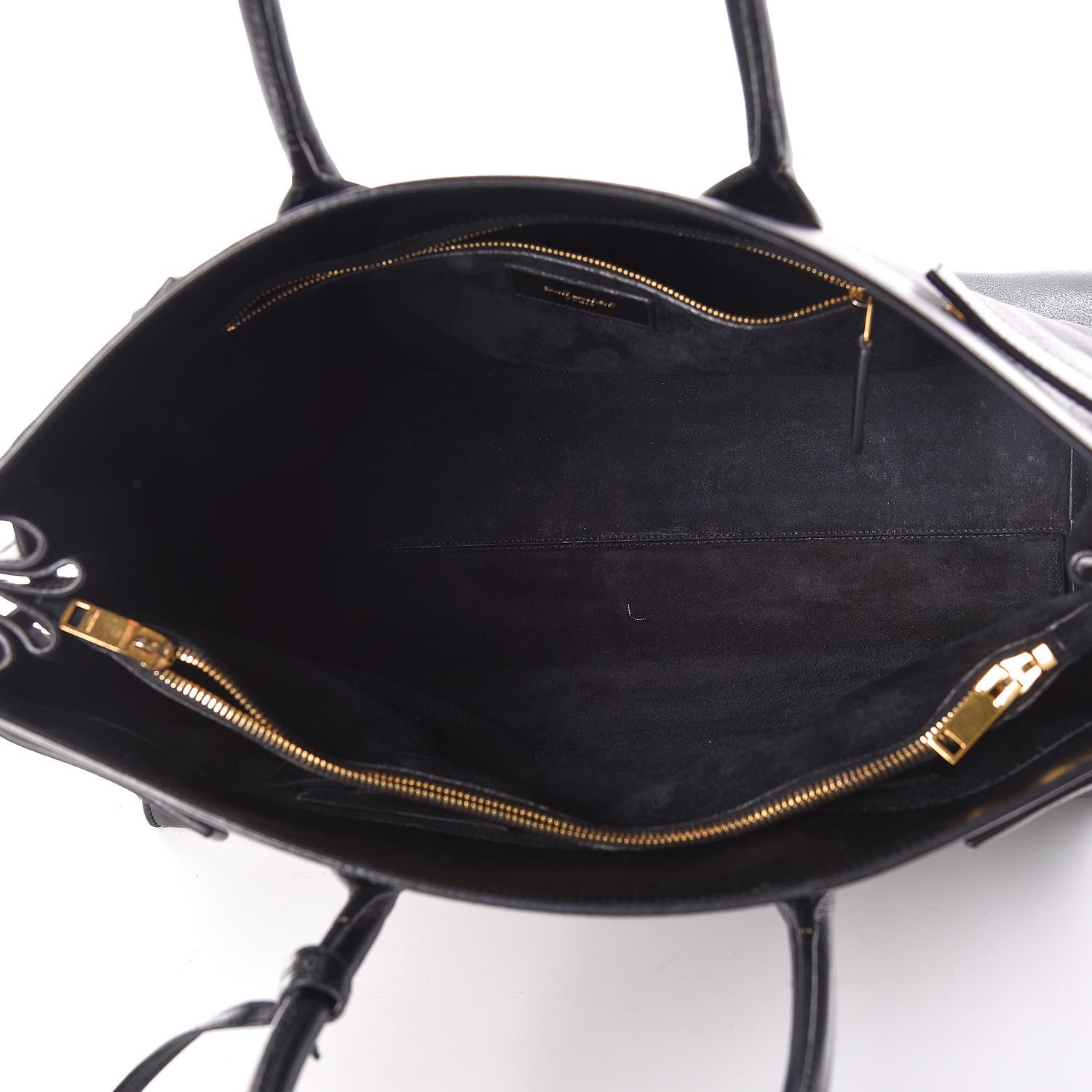 Saint Laurent Calfskin Large Sac De Jour Carryall Black 7 of 27