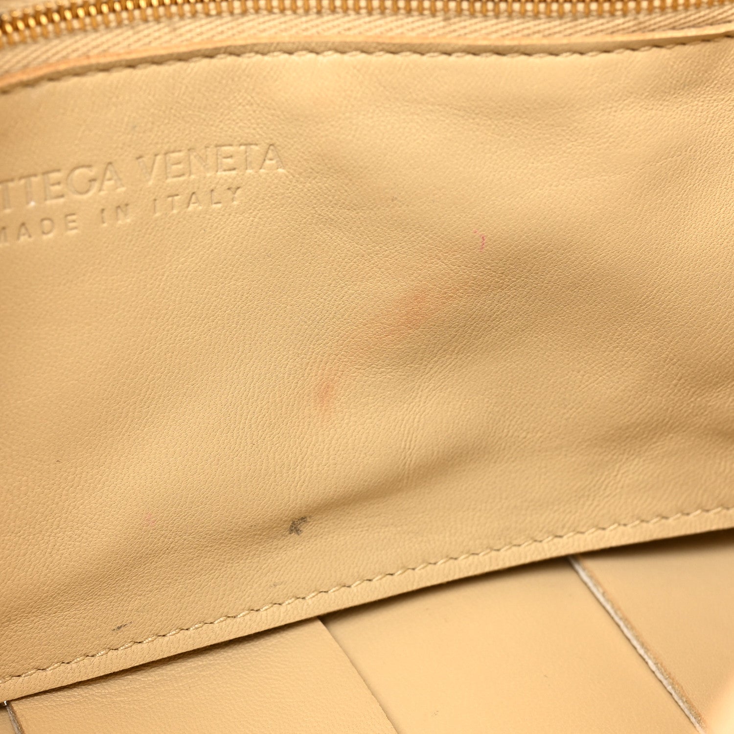 Bottega Veneta Grained Calfskin Maxi Intrecciato Cassette Crossbody Bag Porridge 9 of 13