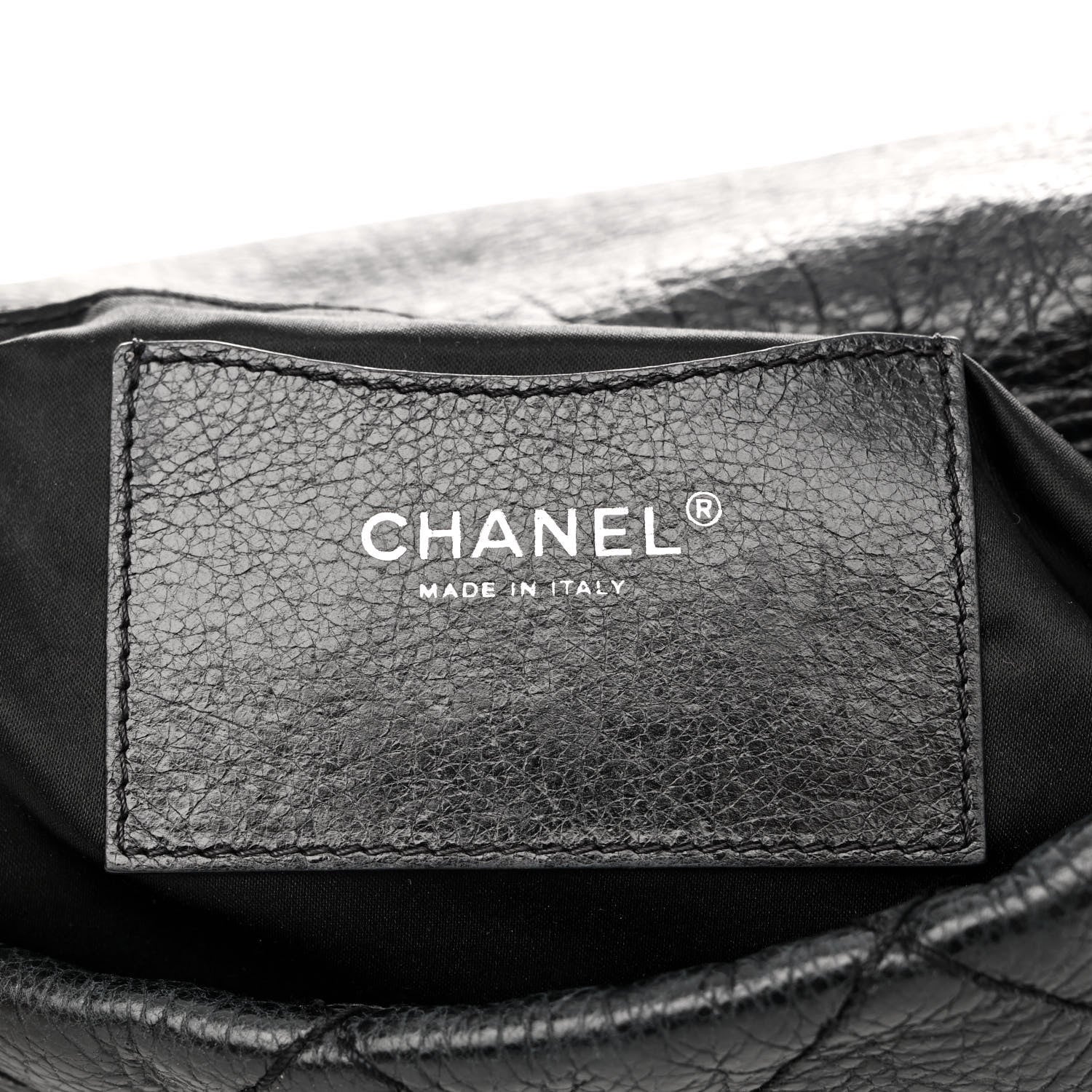 Chanel Glazed Calfskin Stitched On The Road Flap Black 6 of 12