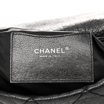 Chanel Glazed Calfskin Stitched On The Road Flap Black 6 of 12