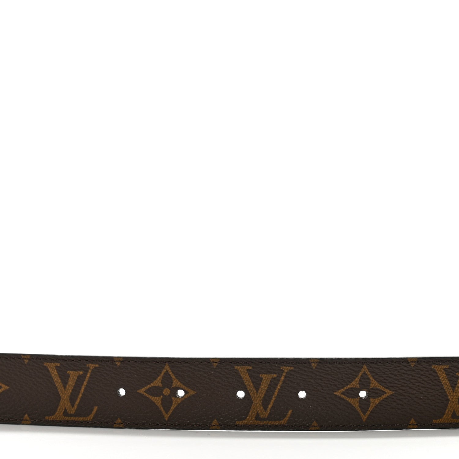 Louis Vuitton Calfskin Monogram 30mm LV Initiales Reversible Belt 90 36 Black 3 of 7