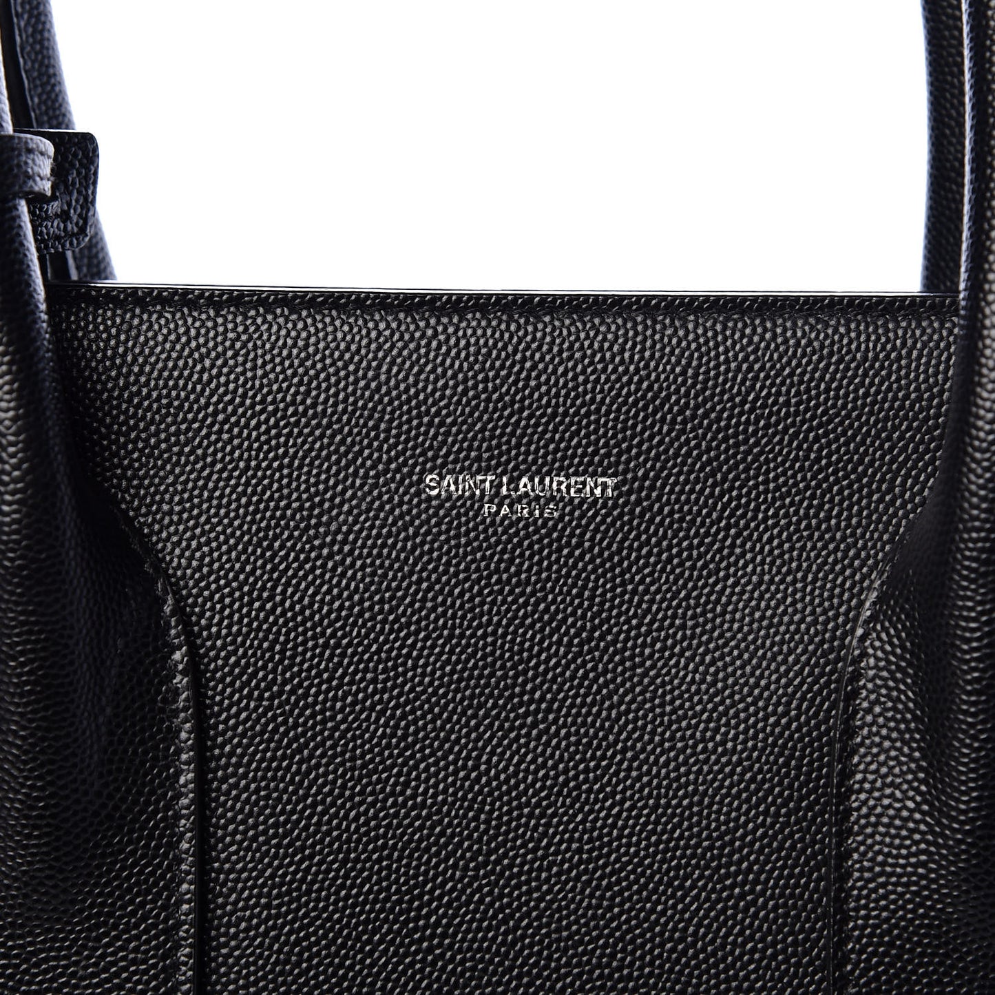 Grain de Poudre Medium Museum Tote Black