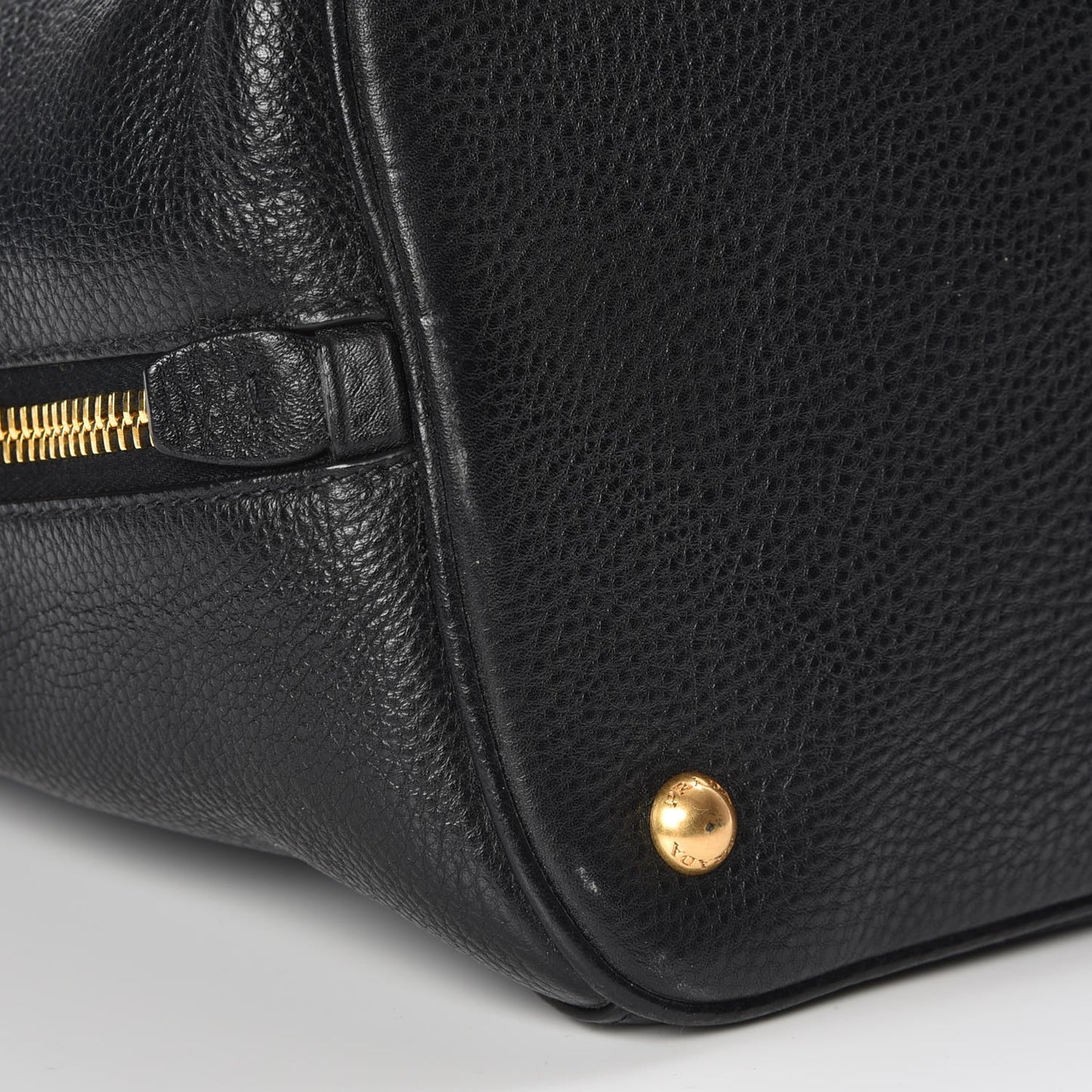 Vitello Daino Tote Nero Black