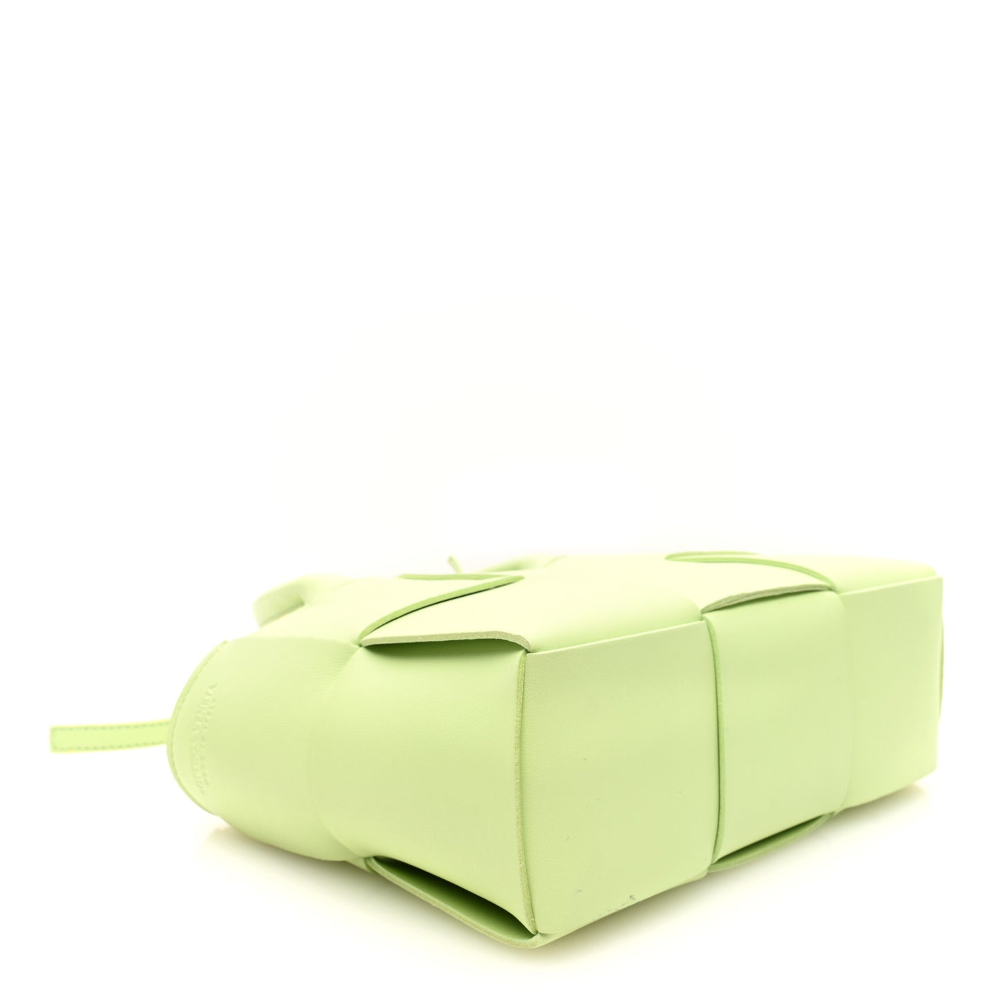 Nappa Maxi Intrecciato Mini Arco Tote Fresh Mint