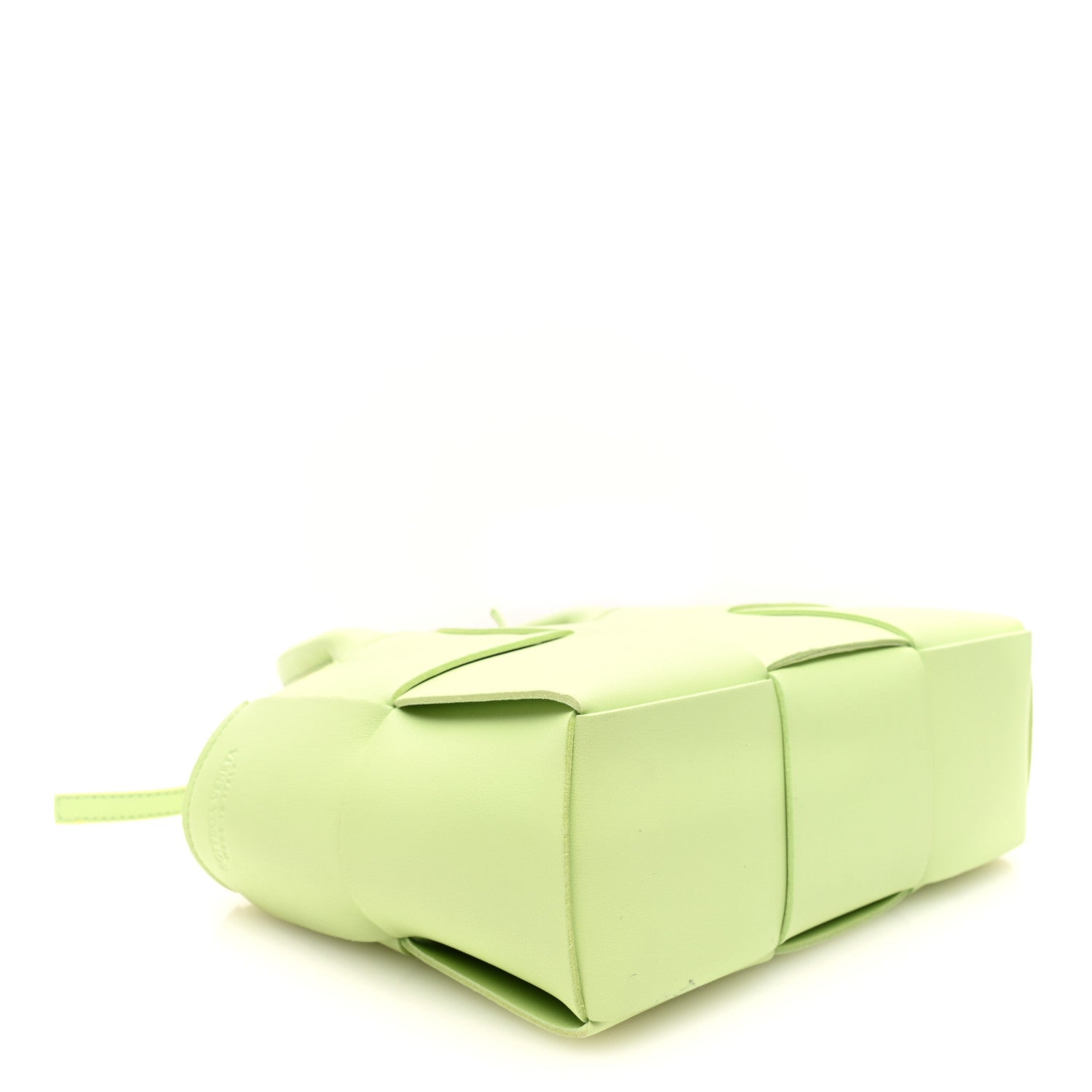 Bottega Veneta Nappa Maxi Intrecciato Mini Arco Tote Fresh Mint 5 of 10