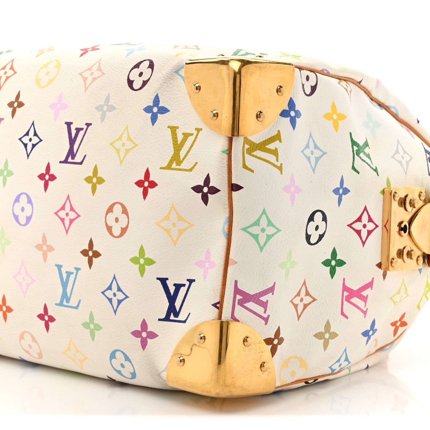 Louis Vuitton Monogram Multicolor Speedy 30 White 8 of 18