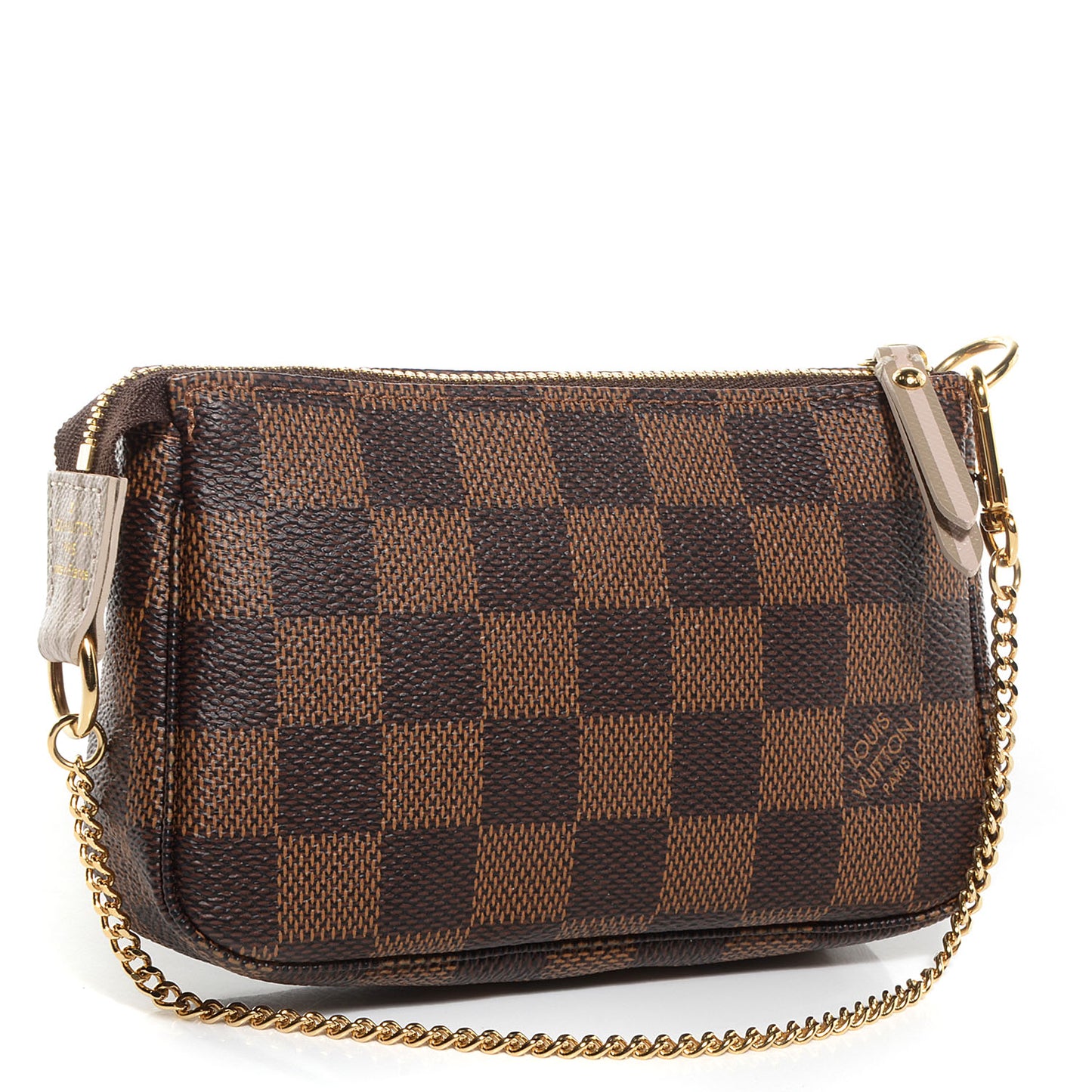 Damier Ebene Trunks and Locks Mini Pochette Accessories