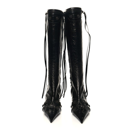 Balenciaga Agneau Arena Cagole 90mm Boots 41 Black 2 of 8
