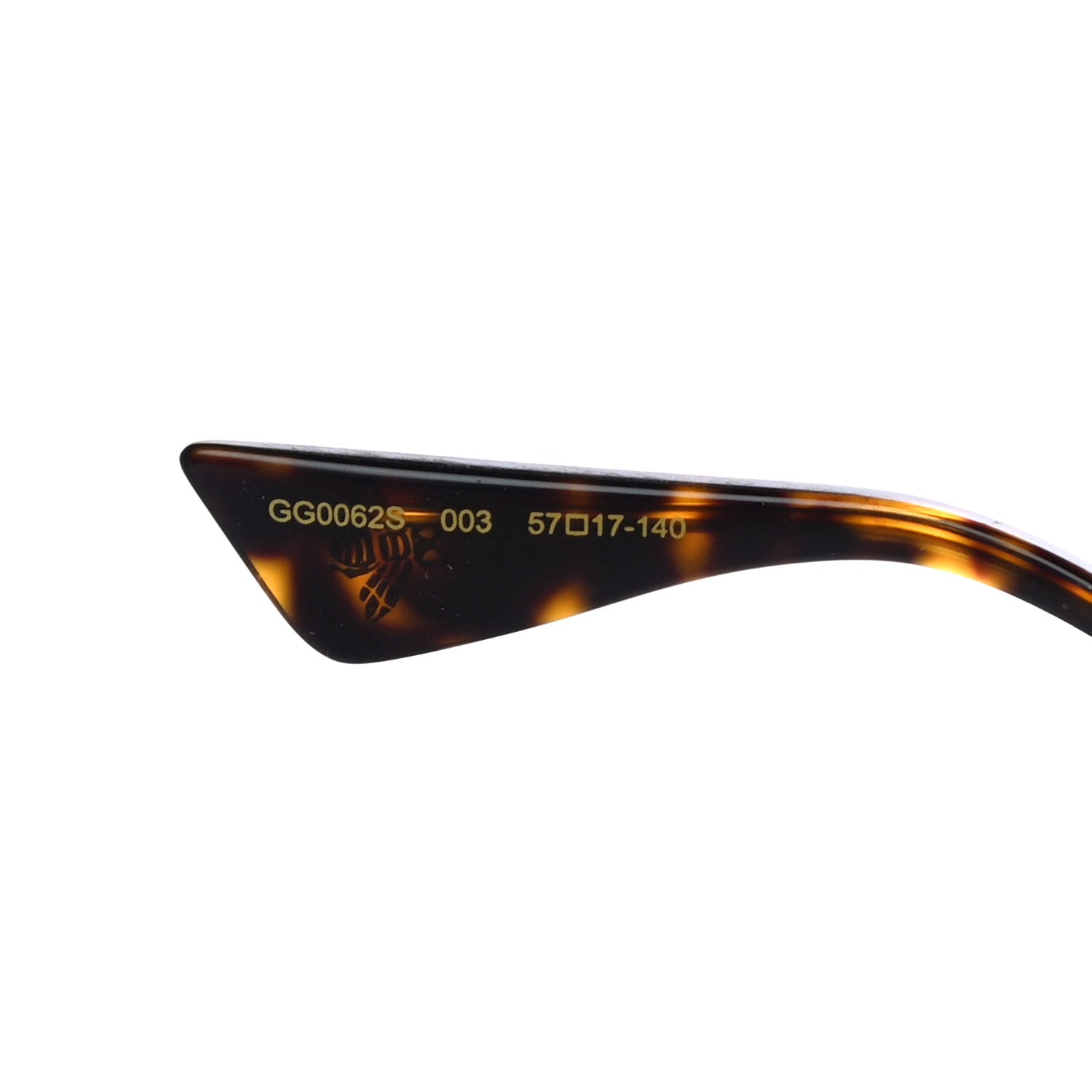 Gucci Web Aviator Sunglasses GG0062S Green Red 6 of 7