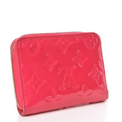 Louis Vuitton Vernis Zippy Coin Purse Freesia 3 of 12