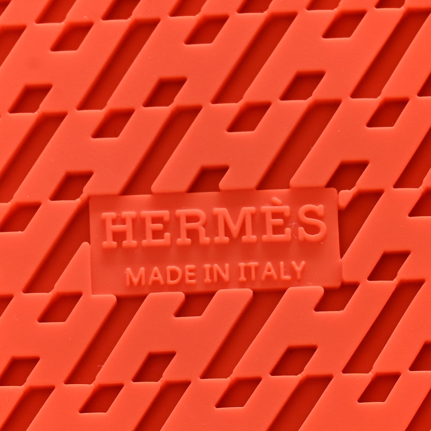 Hermes Woolskin Womens Chypre Sandals 37 Orange 7 of 8