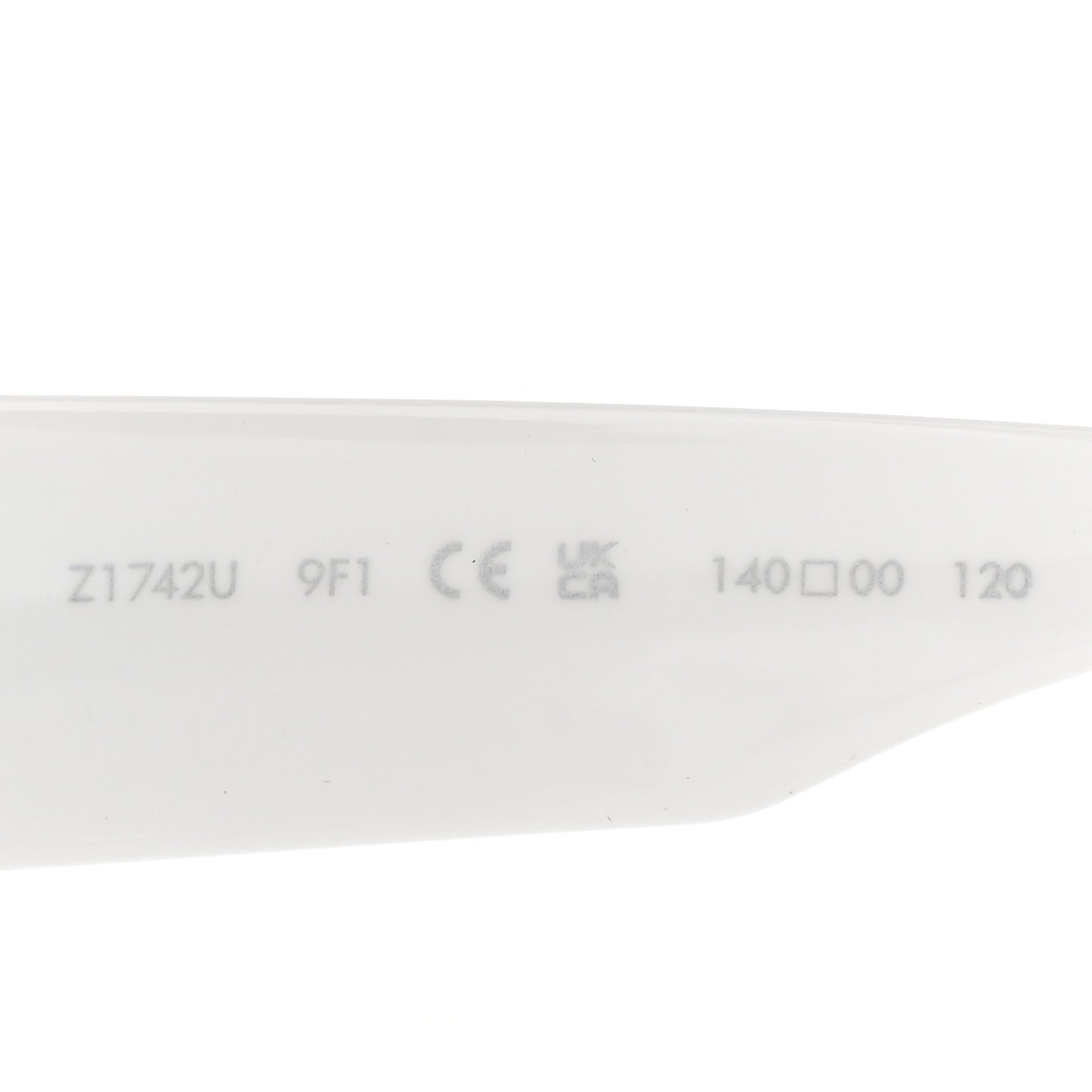 Acetate Crystal Cyclone Sport Mask Sunglasses Z1742U Ash Silver