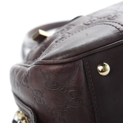 Gucci Guccissima Small Princy Satchel Brown 9 of 15